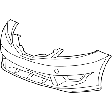 Honda 04711-TK6-A90ZZ Face, Front Bumper (Dot)