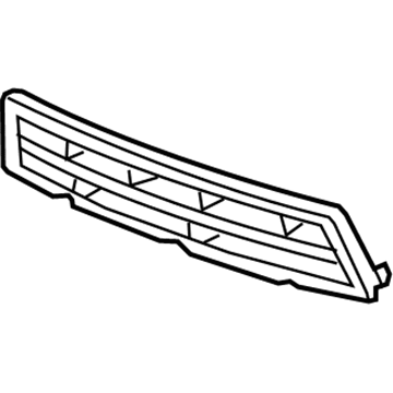 Honda 71103-TK6-A01 Grille, Front Bumper (Lower)