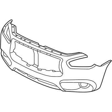 Infiniti 62022-3JA0H Front Bumper Fascia Kit