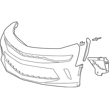 GM 84341870 Bumper Cover