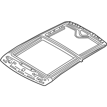 Infiniti 91300-5NA0A Frame Assy-Sunroof