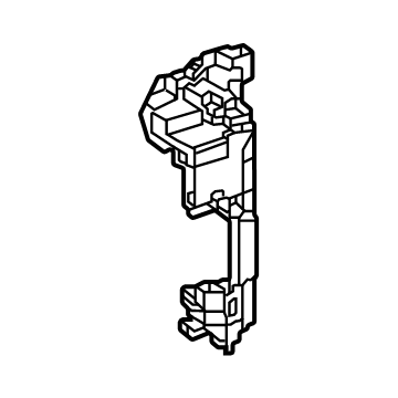 Lexus 16593-24100 GUIDE, RADIATOR AIR