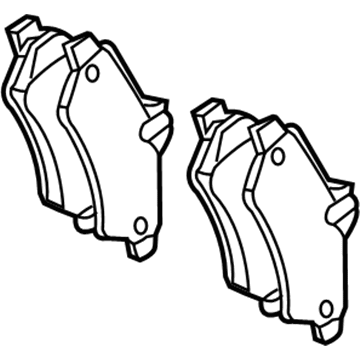 Mopar 4862603AB Disc Brake Pad Kit