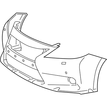 Lexus 52119-33992 Front Bumper Cover L/C