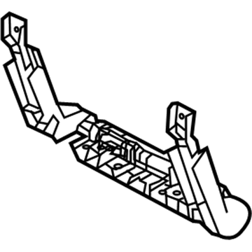 Hyundai 89580-4D011-BQ Leg Assembly-3RD, RH