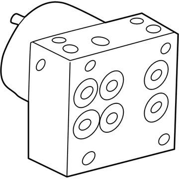 Ford 7L2Z-2C215-A ABS Control Unit