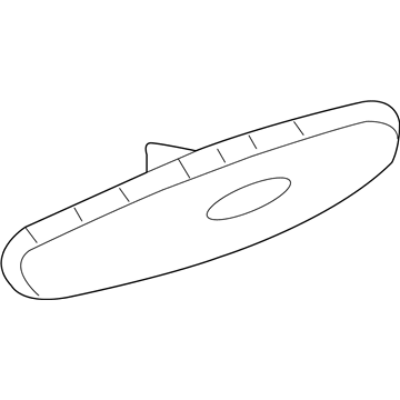 GM 96405888 Lens, Rear Side Marker Lamp