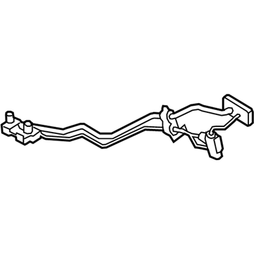 BMW 64-50-9-192-395 Twin-Pipe With Shutoff Valve