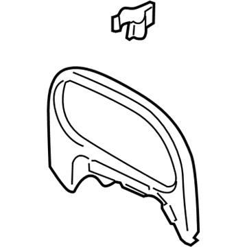 Nissan 68241-1FC0A Lid-Cluster