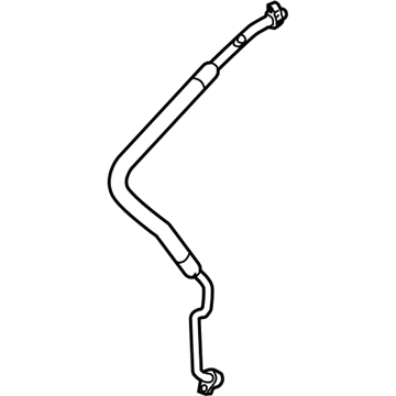 Nissan 92480-CA01A Hose-Flexible, Low