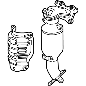 Honda 18150-5RD-L00 Converter Assembly