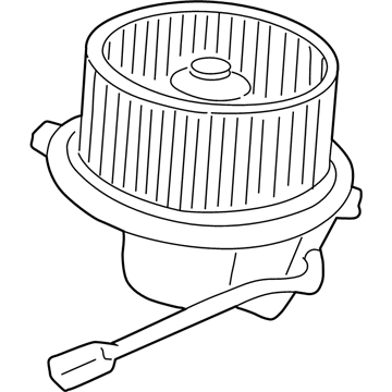 Mopar 5073567AB Motor-Blower With Wheel