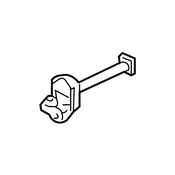 Nissan 80431-6RA0A Link Assembly-Check, Front Door LH