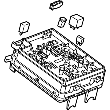 GM 94520906 Fuse & Relay Box