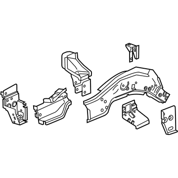 GM 23168004 Rail Section