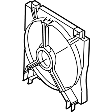 GM 22645919 Shroud Kit, Engine Electric Coolant Fan