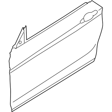 BMW 41-51-7-381-287 Door Front Left