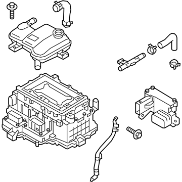 Kia 366002B110 Hpcu Reservoir Module