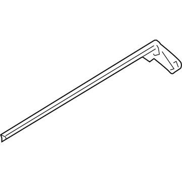 BMW 51-33-7-164-940 Channel Sealing, Inside, Door, Front Right