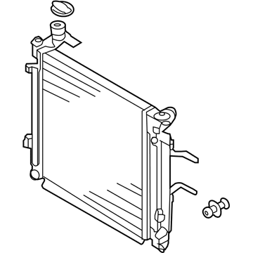 Kia 25310C1150 Radiator Assembly