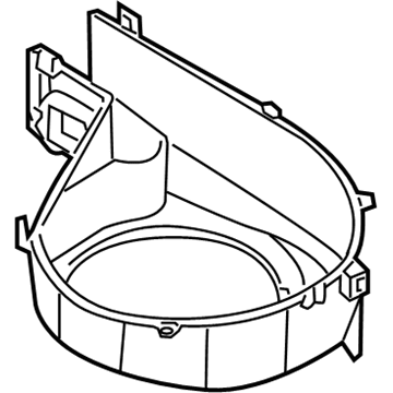 Hyundai 97112-2M000 Case-Blower, Lower