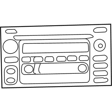 Toyota 86120-0C130 AM/FM Cassette