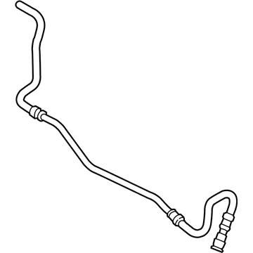 BMW 32-41-6-794-672 Radiator Return Line