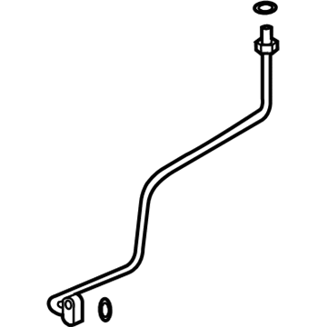 Acura 80322-SZN-305 Pipe Assembly B, Aircon