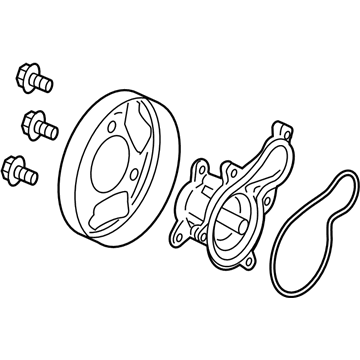 Acura 19200-RW0-003 Water Pump Assembly