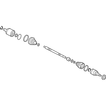 Kia 495003S001 Joint Assembly-Cv LH