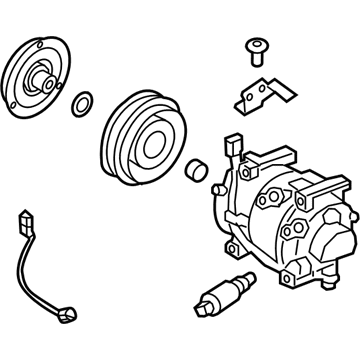 Hyundai 97701-A5502 Compressor Assembly