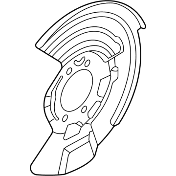 Nissan 41151-6RA0A Baffle Plate