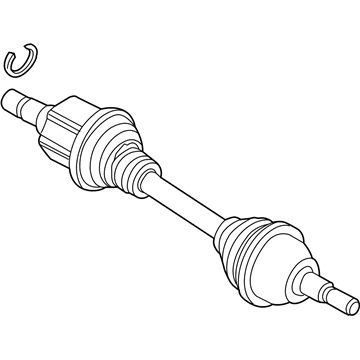 Ford F2GZ-3B437-L Axle Assembly