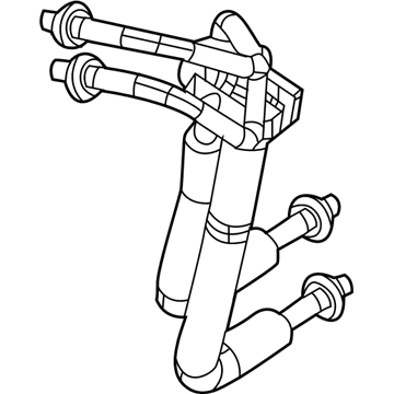 Mopar 68249872AB HOSE/TUBE-Oil Cooler Pressure And Ret