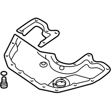 BMW 11-13-7-546-655 Engine Oil Pan