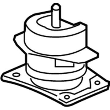 Honda 50800-SJC-A01 Mounting Assy., FR. Engine