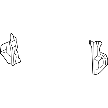 Honda 60413-S84-A00ZZ Stay, Right Front Bulkhead Side