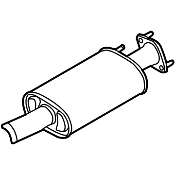 Kia 28650A9200 Center Muffler Assembly