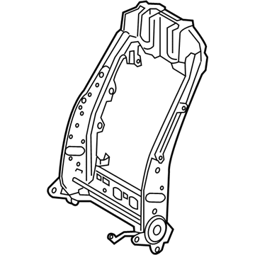 Lexus 71013-50141 Frame Sub-Assembly, FR S