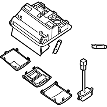 Nissan 26430-9BK0A Lamp Assembly Map