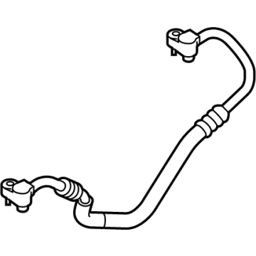 BMW 64-53-9-354-555 PRESSURE HOSE ASSY COMPRESSO