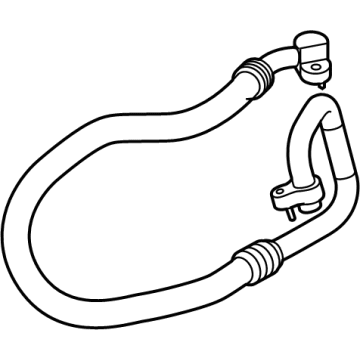 BMW 64-53-9-354-546 SUCTION PIPE EVAPORATOR-COMP