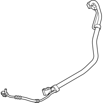 BMW 64-53-9-354-538 REFRIGERANT LINE, DUAL LINE