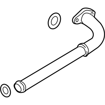 GM 25194218 Engine Coolant Pipe Assembly