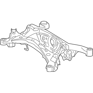 Lexus 51206-30131 Member Sub-Assembly, Rear