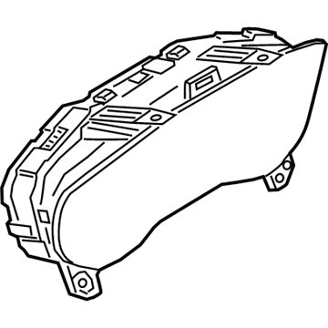 Ford KB3Z-10849-G Cluster Assembly