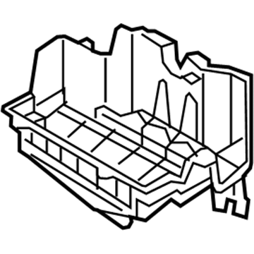 Hyundai 97137-G2000 Case-Heater & Evaporator, Lower