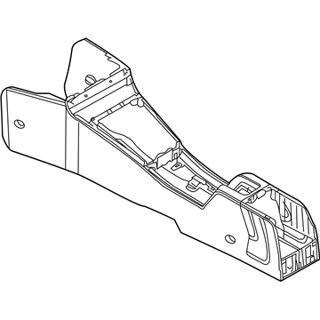 GM 13186362 Console, Front Floor *Anthracite