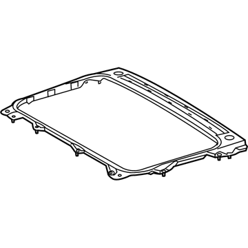 Lexus 63142-0E080 Reinforcement, Roof