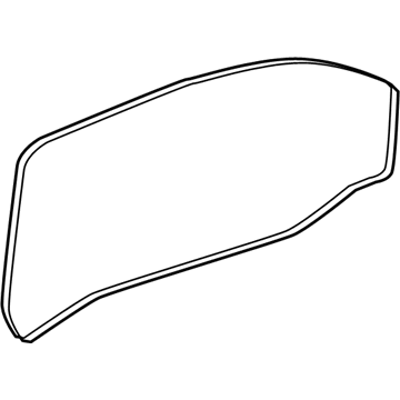 GM 22701099 Door Glass